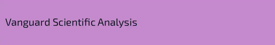 Vanguard Scientific Analysis